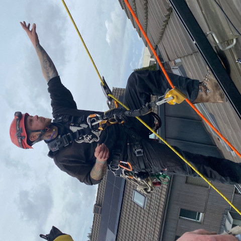 Solaranlage Experten an der Arbeit