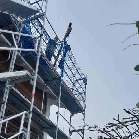 Solardach Arbeiten